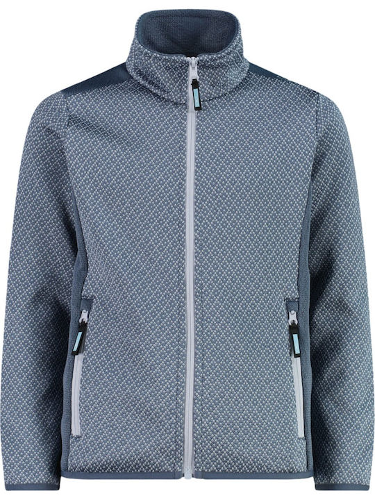 Cardigan Pentru Copii Fleece Albastru