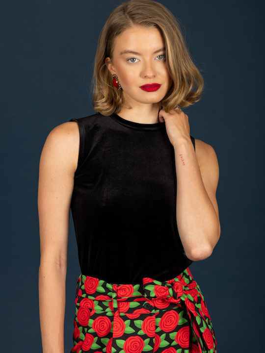 Women's Blouse Jet Black