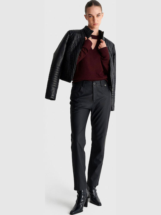 Women's Blouse Red 8P23820-Burgundy