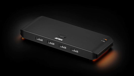 Aten US4224-AT KVM & Data Switch with USB 2.0 / USB