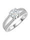Brizzling Inel Cu Diamant