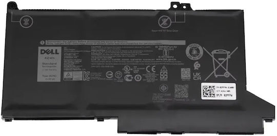 Dell Laptop-Batterie 0g74g Li-ion 3684mAh 3 Zellen 11,4V