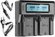 Censreal Doppelter Netzadapter Lcd Quick Kompat...