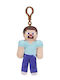 Ключодържател Steve Minecraft Син Плюшен 15cm