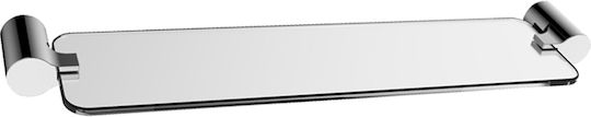 An Der Wand Montierte Badezimmerregale Glas Bronze