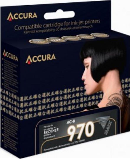 Accura Kompatible Tintenpatrone InkJet Brother Lc970/1000bk 35ml Schwarz 1 Stück