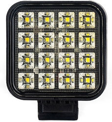 Mini Led Headlights 12-30V 8x8x4cm