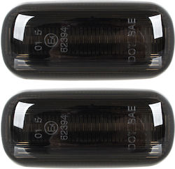 Audi A6 C6 04-08 Led Side Indicator Smoked Dynamic 2 Pcs Set