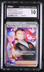 Team Rocket's Giovanni Bestimmte Rivalen #238 Cgc 10 Team Rocket's Giovanni Bestimmte Rivalen #238 Cgc 10