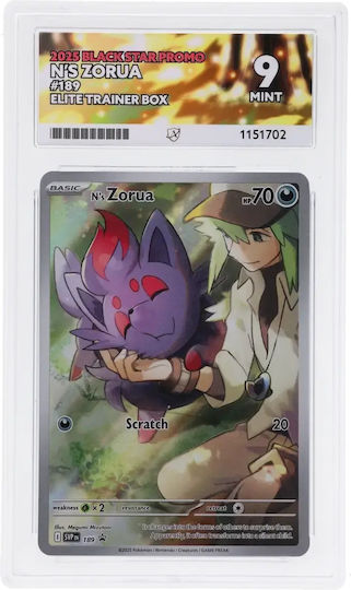 Zorua Black Star Promos #189 Ace 9