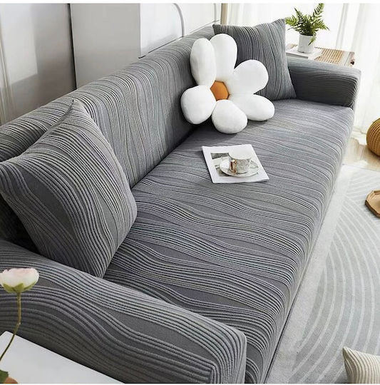 SteweHome Cuverturi Pentru Canapea De Fotoliu P170xM210cm Gri SteweHome Cuverturi Pentru Canapea De Fotoliu P170xM210cm Gri
