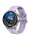 Gummi-Armband Lila 43mm