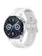 Gummi-Armband Weiß 42mm