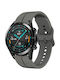 Gummi-Armband Grau 42mm