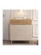 Bedroom Chest of Drawers Wooden Luke with 4 Drawers Kasmir 80x42x93cm