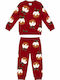 Trax Kids Pyjamas Red