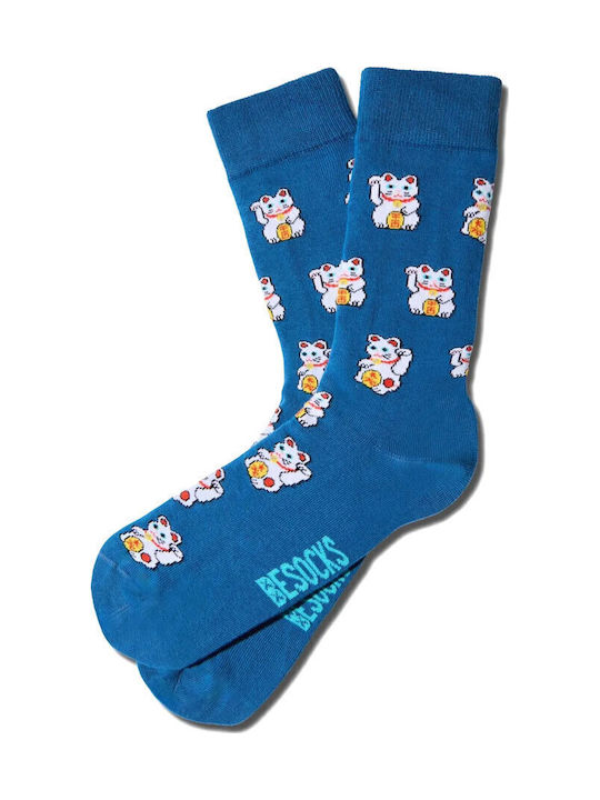 Besocks Κάλτσες με Σχέδια Μπλε Besocks Κάλτσες με Σχέδια Μπλε
