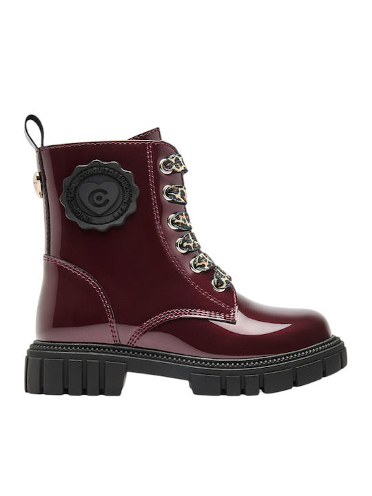 Conguitos Kinderstiefel Burgundisch