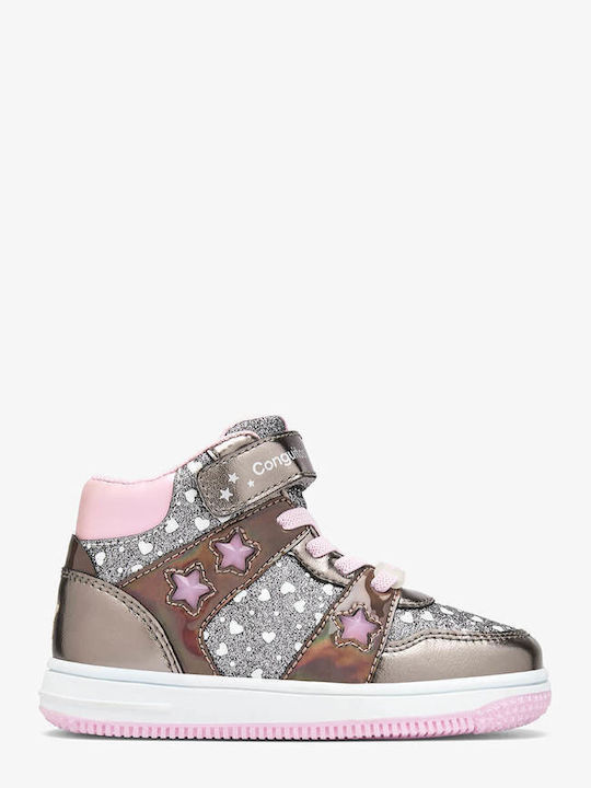 Conguitos Kinderstiefel mit Lichtern Graue
