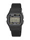Casio Ceas Bărbătesc Digital Cronograf Cu Baterie Cu Curea Textilă Neagră