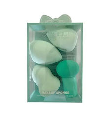 Beauty Salon Set Cu Bureței De Machiaj Pentru Pulbere 4 Bucăți Beauty Salon Set Cu Bureței De Machiaj Pentru Pulbere 4 Bucăți