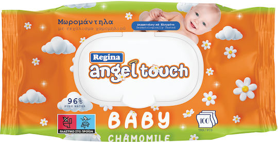 Regina Stores Бебешки Кърпички Без Алкохол и Парабени 100 Броя