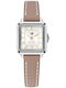 Tommy Hilfiger Mia Womens Watch Battery with Leather Strap Brown