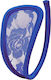 Jgf Lingerie C-string Blue Os Μπλε