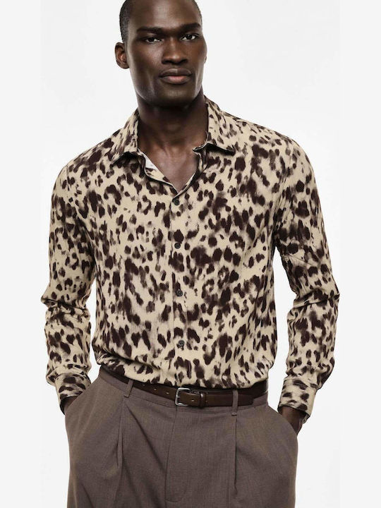 Long Sleeve Shirt in Regular Fit Multicolour