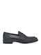 Δερμάτινα Ανδρικά Loafers σε Μαύρο Χρώμα