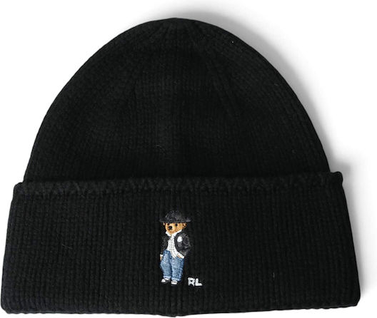 Beanie Women's Knitted Beanie in Black Colour