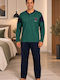 Rimoli Зимна мъжка пижама кипарис