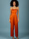 Damenteil Jumpsuit Burnt Orange