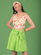 Women's Bermuda Light Green