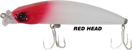 Ryuji King Mullet 90f Τεχνητό Δόλωμα Ψαράκι (Minnow) 9εκ./15gr Red Head