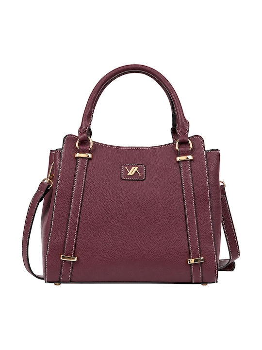 Verde Women's Handbag Burgundy