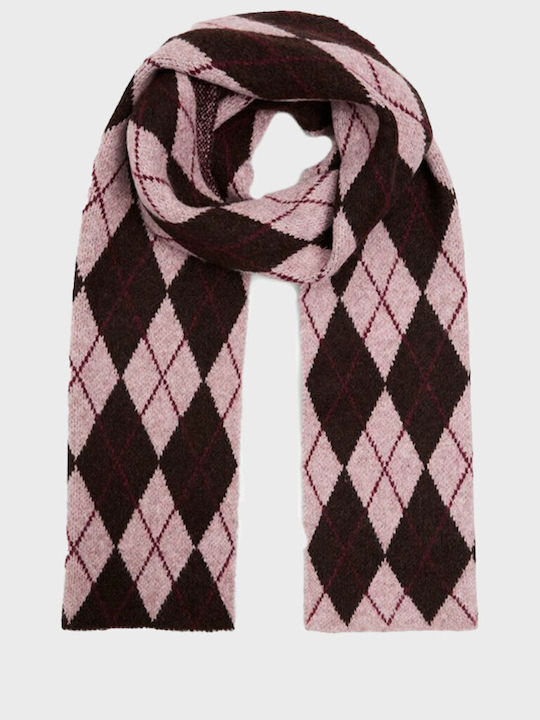 Damen Wollschal Burgundisch