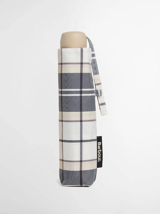 Barbour Tartan Regenschirm Kompakt Weiße