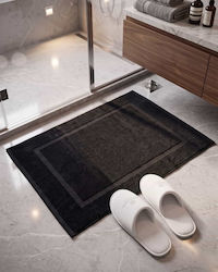 Olia Home Hotel Bathroom Mat Black 50x80cm