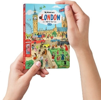 My Mini Adventures In London. Look, Find, Tell Your Story Anna Pohlebaeva Artbooks Publishing House Ltd