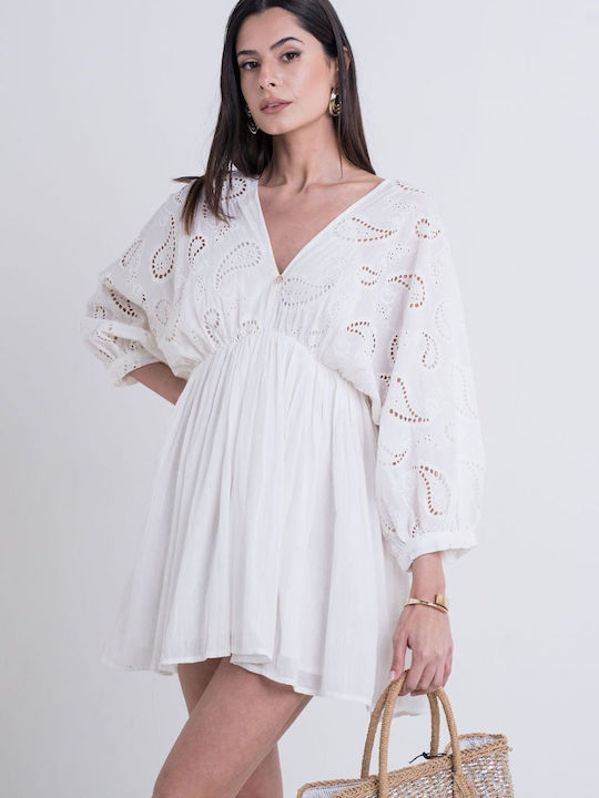 Summer Mini Dress White