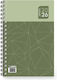 Innostat Daily Agenda B5 2027 Green Spiral 17x25cm