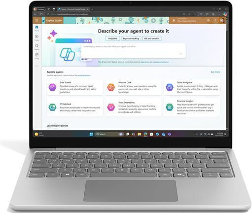 Microsoft Surface 13" Тъчскрийн (Snapdragon-X Plus/16GB/256GB SSD/W11 Pro) (Английски (Великобритания) Клавиатура)