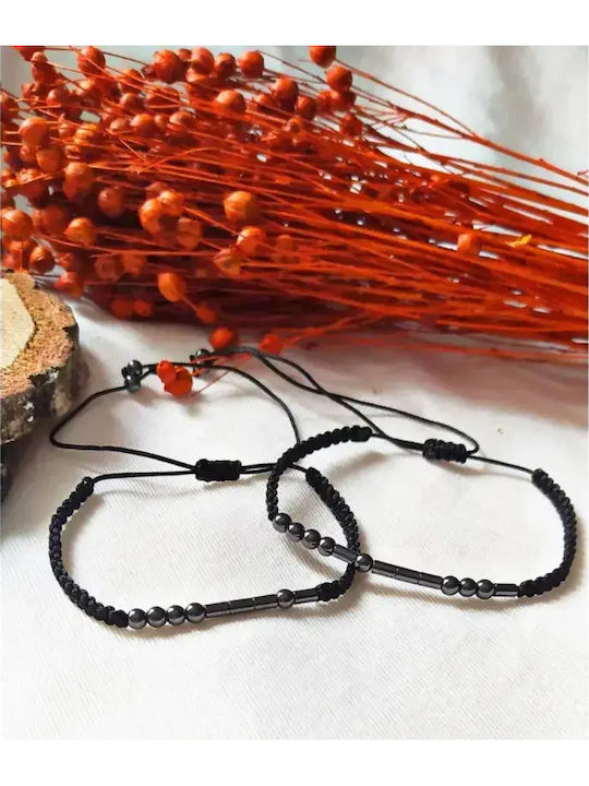 SteweHome Brățară Macrame pentru Femei și Cupluri din Șnur 18cm
