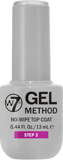 Gel Anwendung Schritt 3 Kein Abwischen Top Coat 13 ml W7