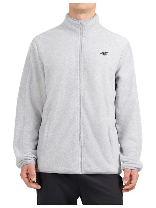 Cardigan bărbătesc Fleece Gri