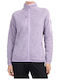 Cardigan fleece pentru femei Violet