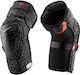 100% Surpass Knee Guard Επιγονατίδες Grey Heather Black Μέγεθος Xl New