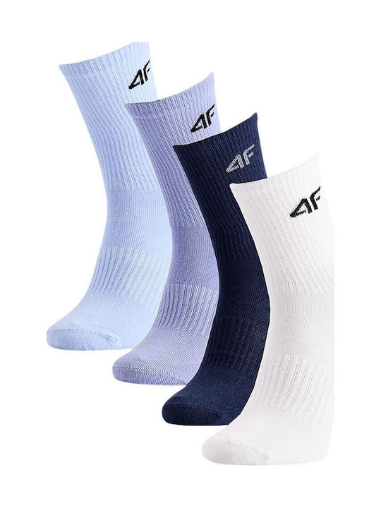 4F Sports Socks Blue 3 Pairs