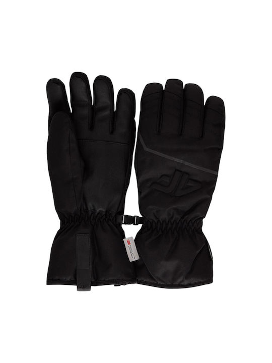 4F Men's Ski & Snowboard Gloves Black